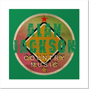 Alan Jackson - COUNTRY MUSIC Posters and Art